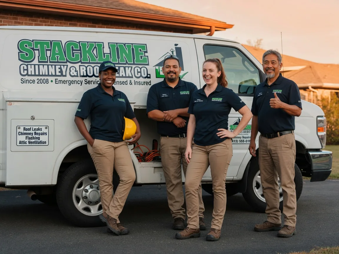 Chimney flashing repair company in White Bluff, TN